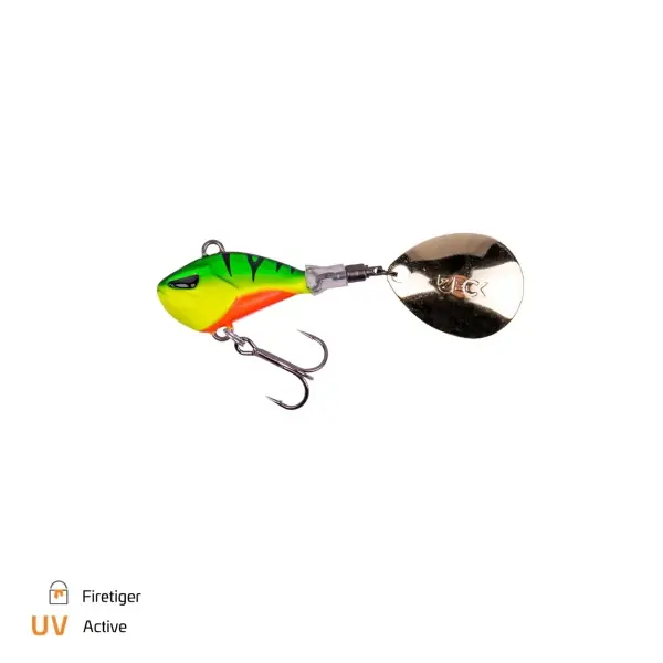 Lansare | Spinnertail Zeck Rogue Runner 15gr Firetiger