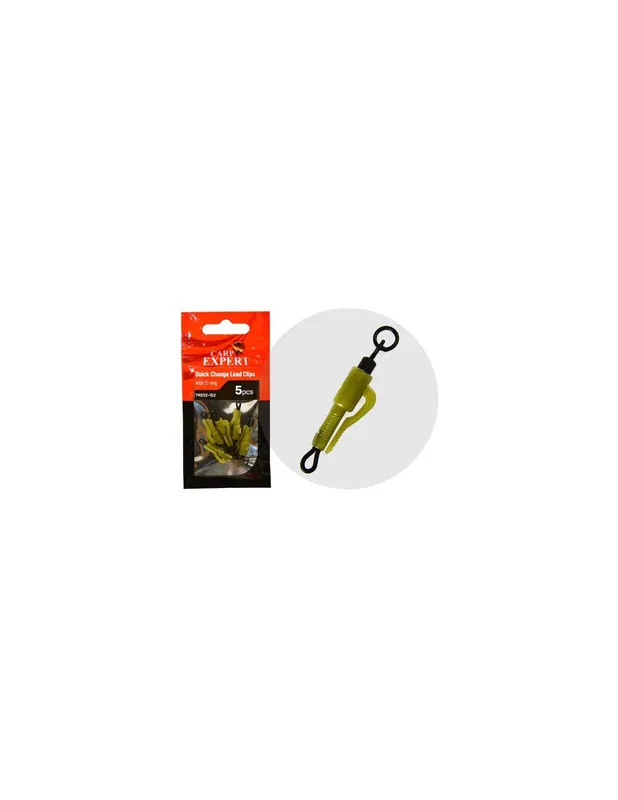 Clipsuri plumb pierdut Carp Expert Quick Change With O Ring, 5buc/plic - Recomandare