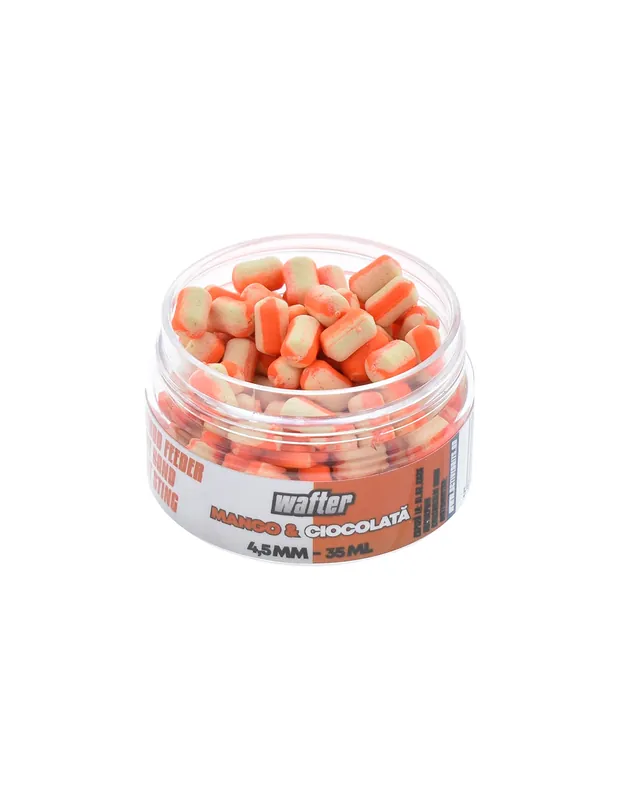 Preț outlet | Wafters Active Baits Dumbells, Mango and Chocolate, 4.5mm, 35ml
