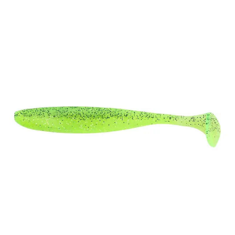 Selecție de top - Shad Keitech Easy Shiner 10cm, culoare Lightning Chartreuse, 7buc/plic